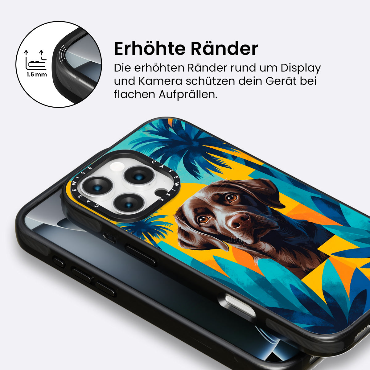 Netter abstrakter Hund - Hülle