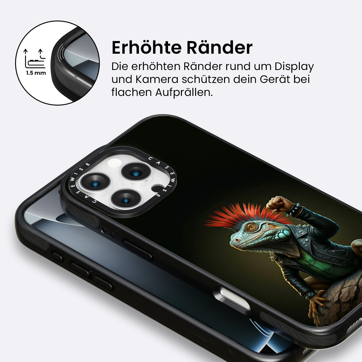 Punk Rock Eidechse - Hülle