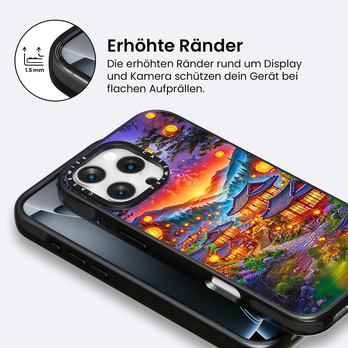 Laternen in der Abenddämmerung - Hülle