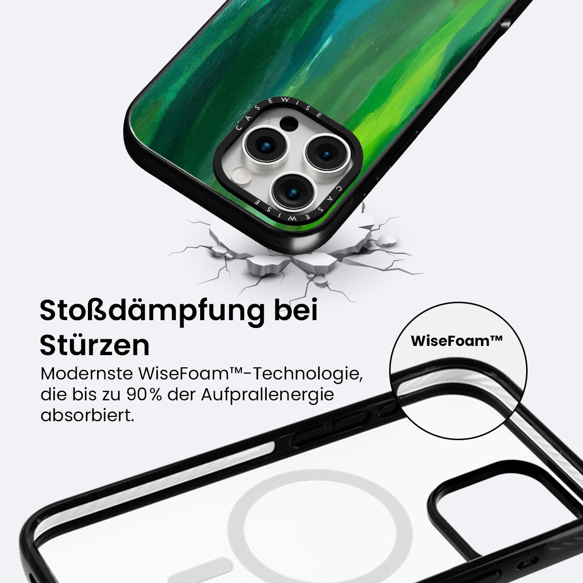 Grüne Abstraktion - Hülle