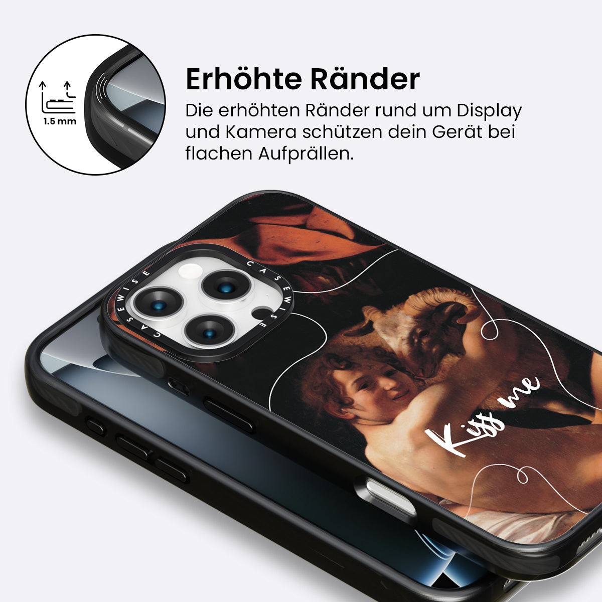 Ein Junge mit Schafen - Hülle