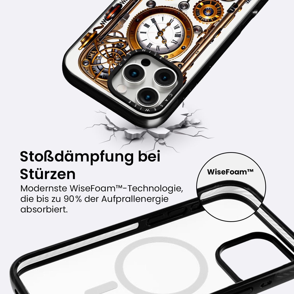 Chronograph Smartphone - Hülle