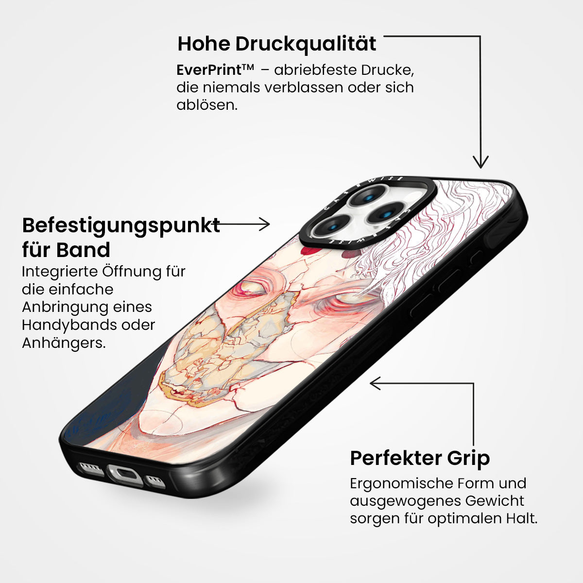 Gebrochenes Gesicht - Hülle