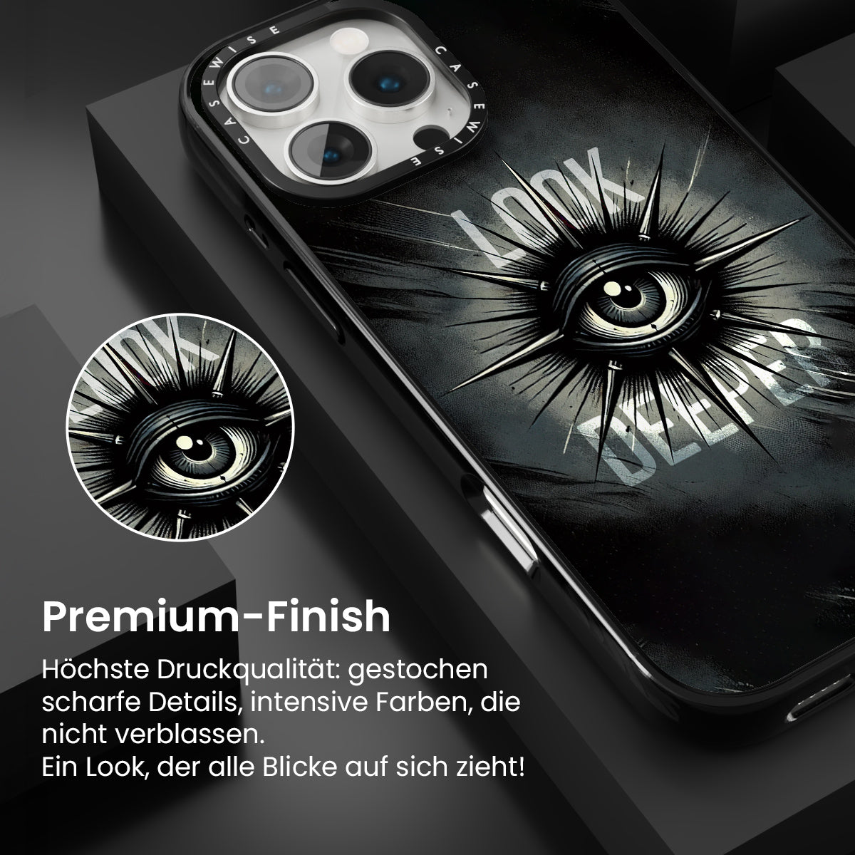Sieh tiefer aus - Hülle