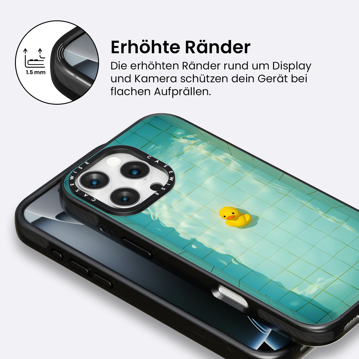Ente in den Pool - Hülle