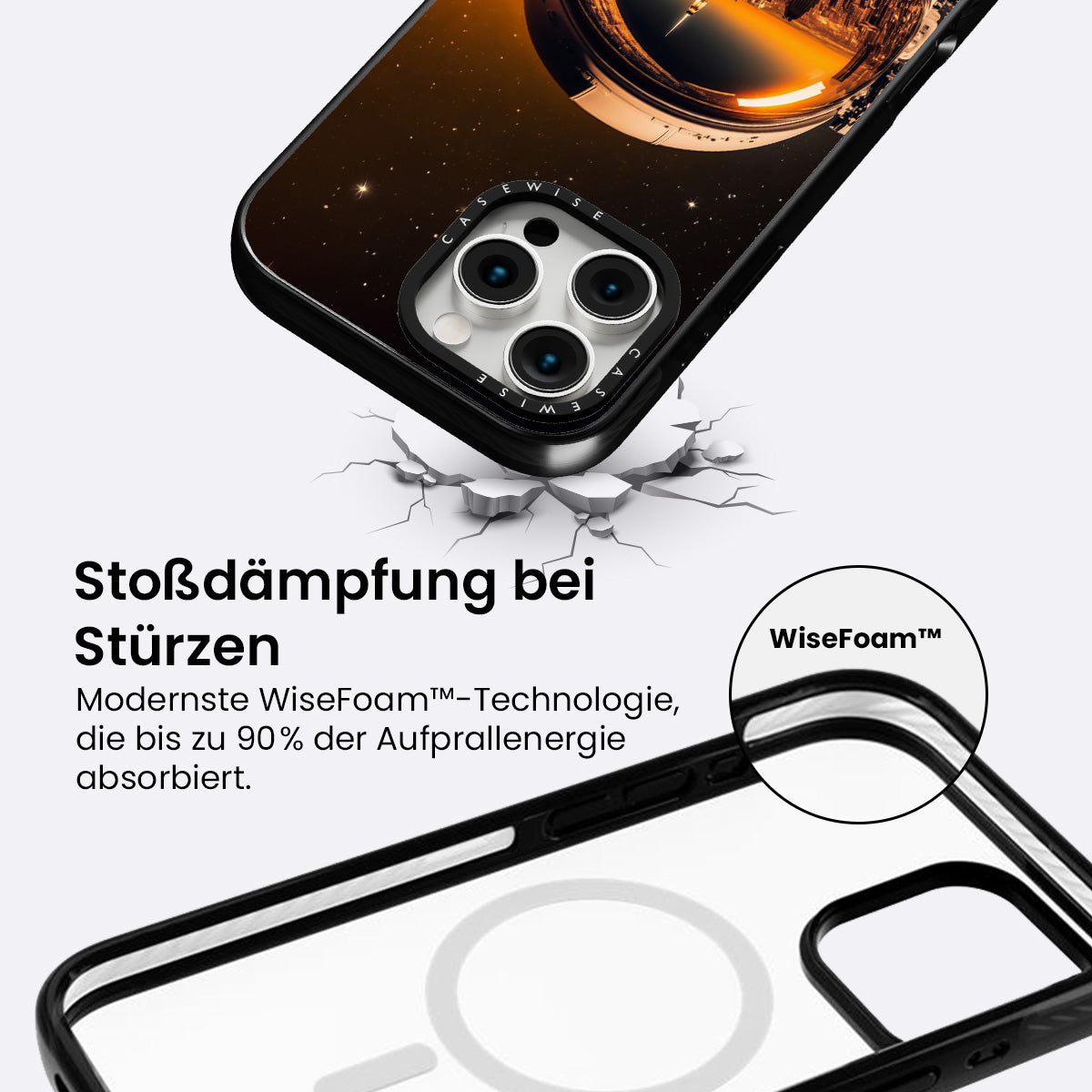 Astronauten Home City Visier - Hülle