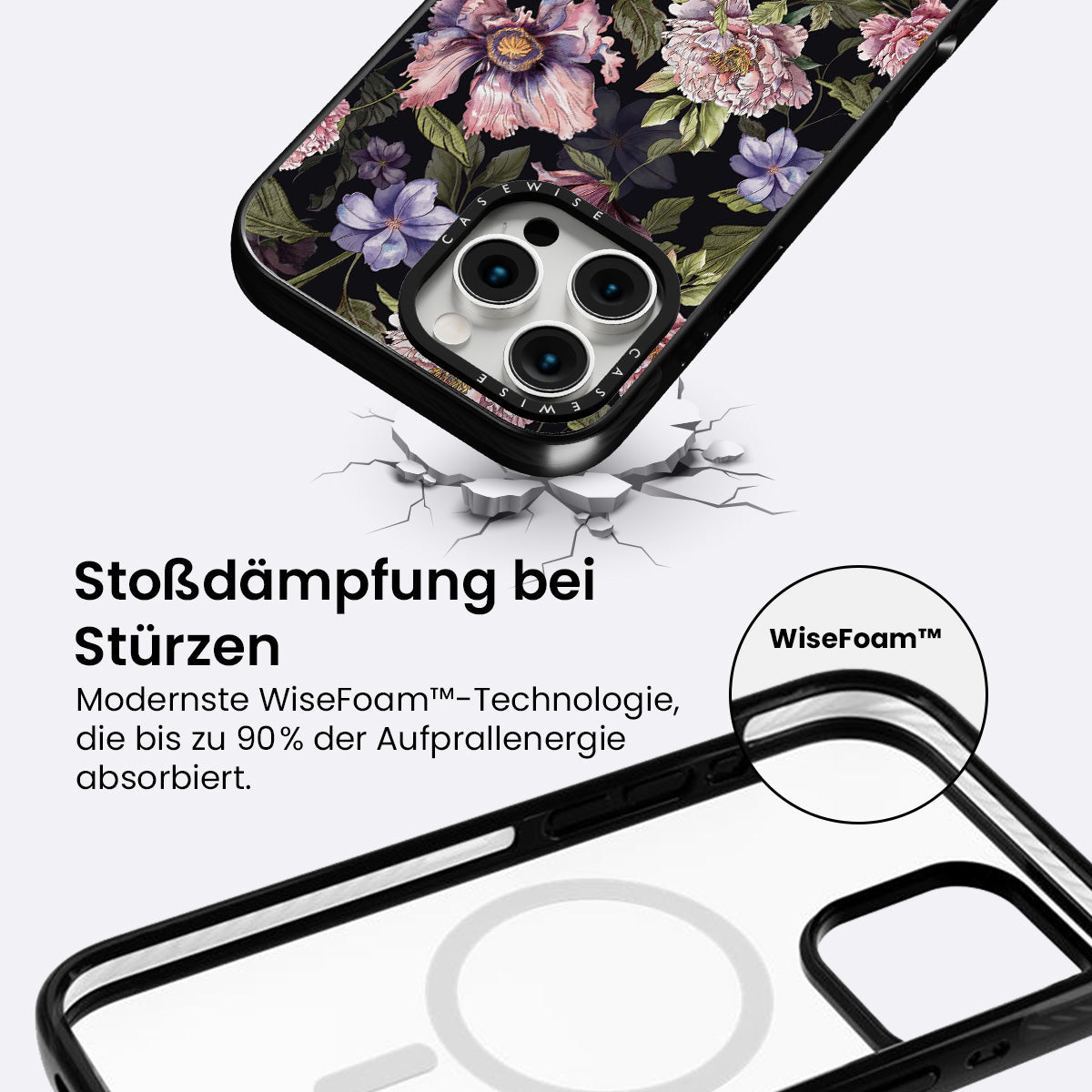 Frühling kehrt zurück (schwarz) - Hülle