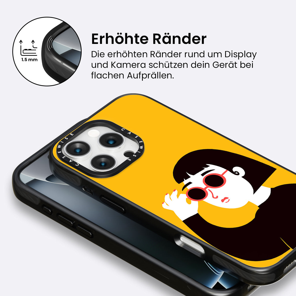 Auf die Brille setzen - Hülle