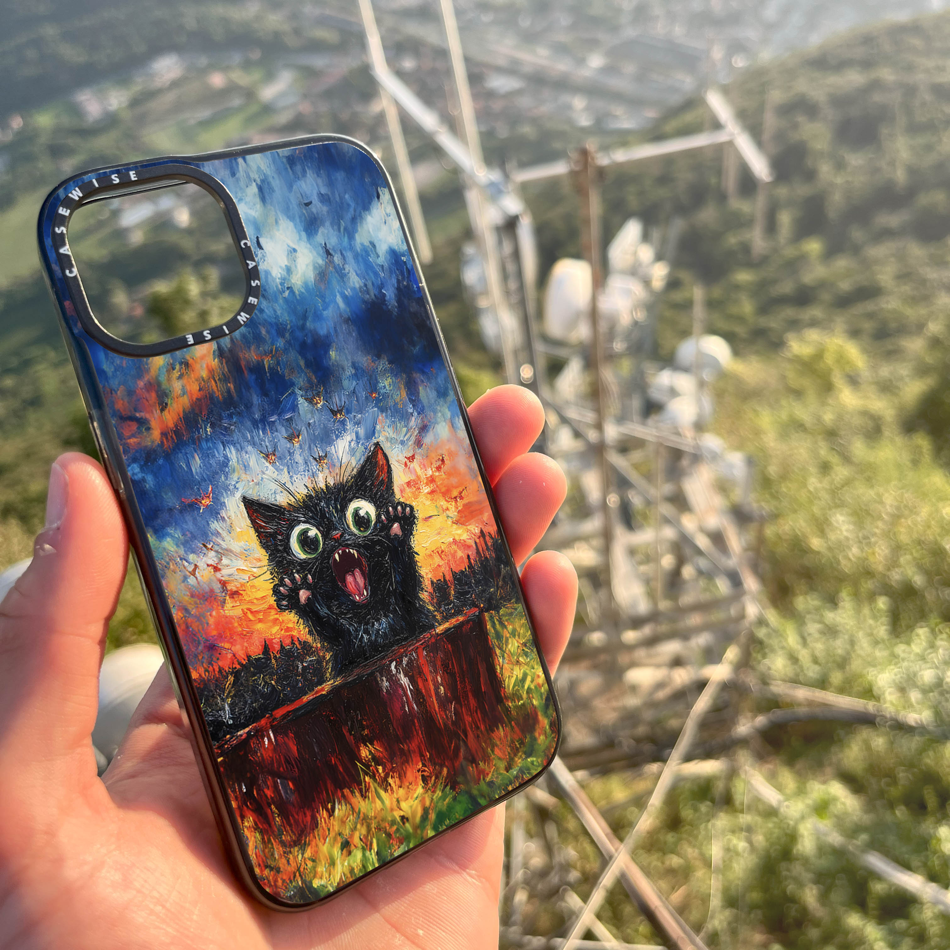 Hellcat in der Natur - Hülle