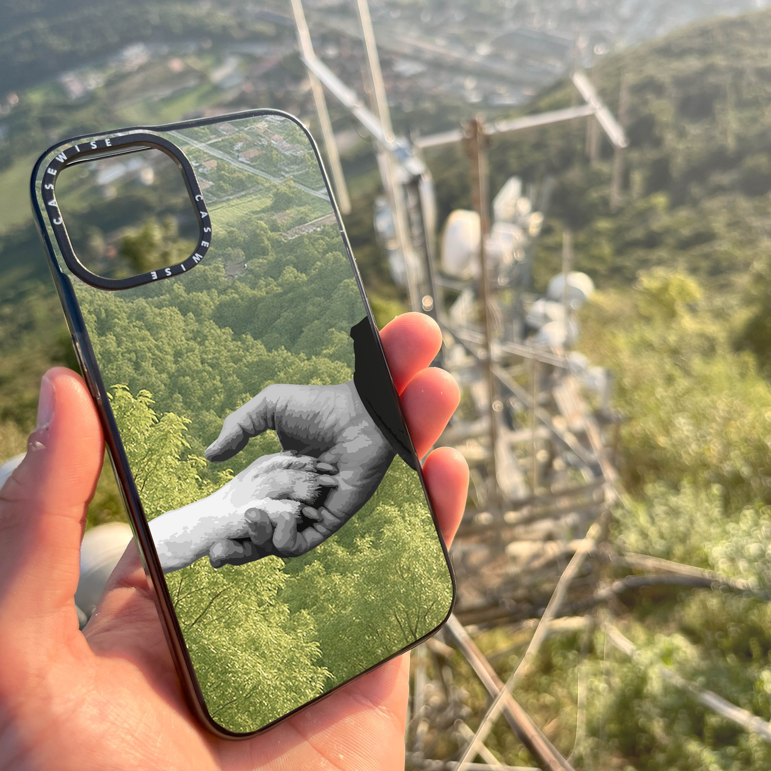 Gib deine Hand deinem Freund - Hülle