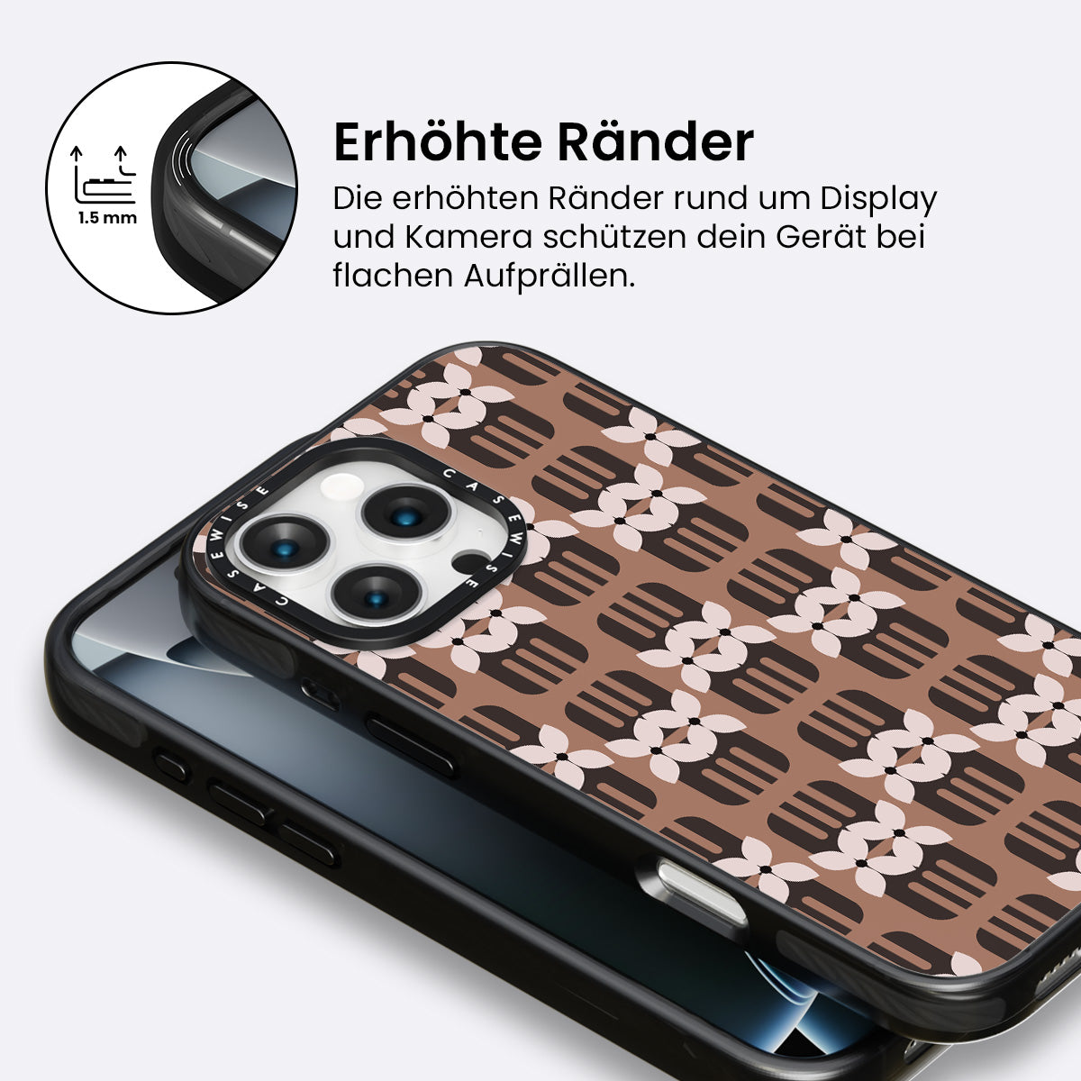 Ein blühendes Mokka - Hülle