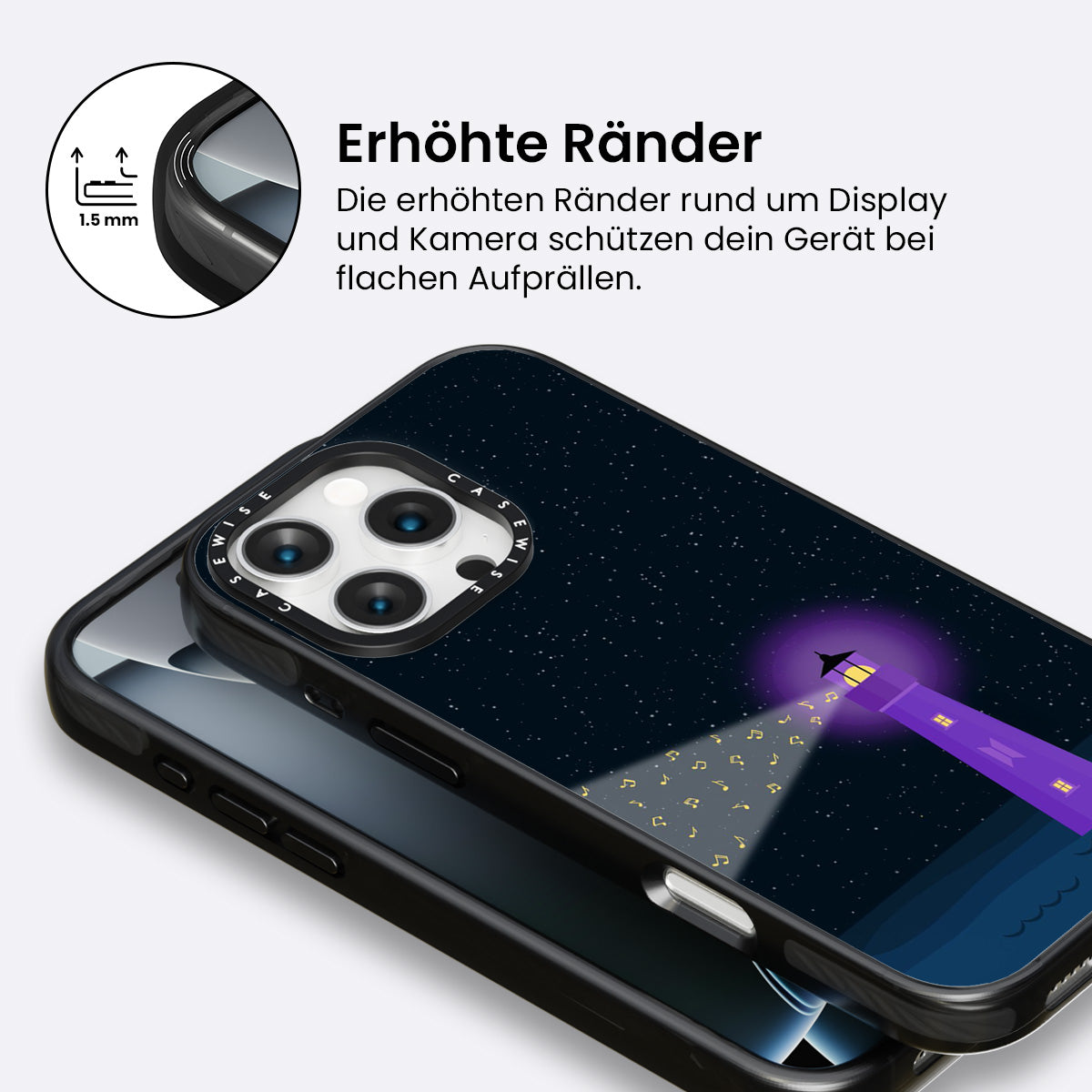 Musikalischer Leuchtturm unter den Sternen - Hülle
