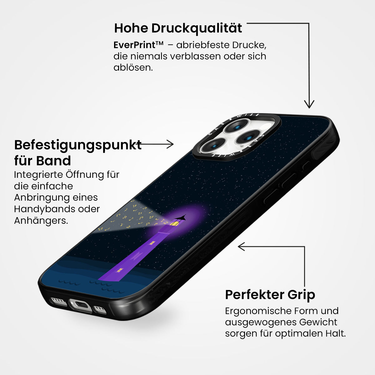 Musikalischer Leuchtturm unter den Sternen - Hülle