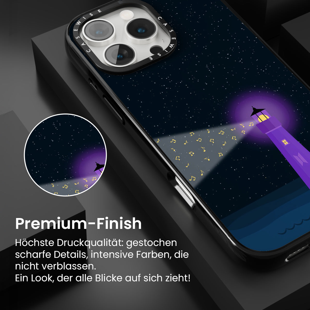 Musikalischer Leuchtturm unter den Sternen - Hülle
