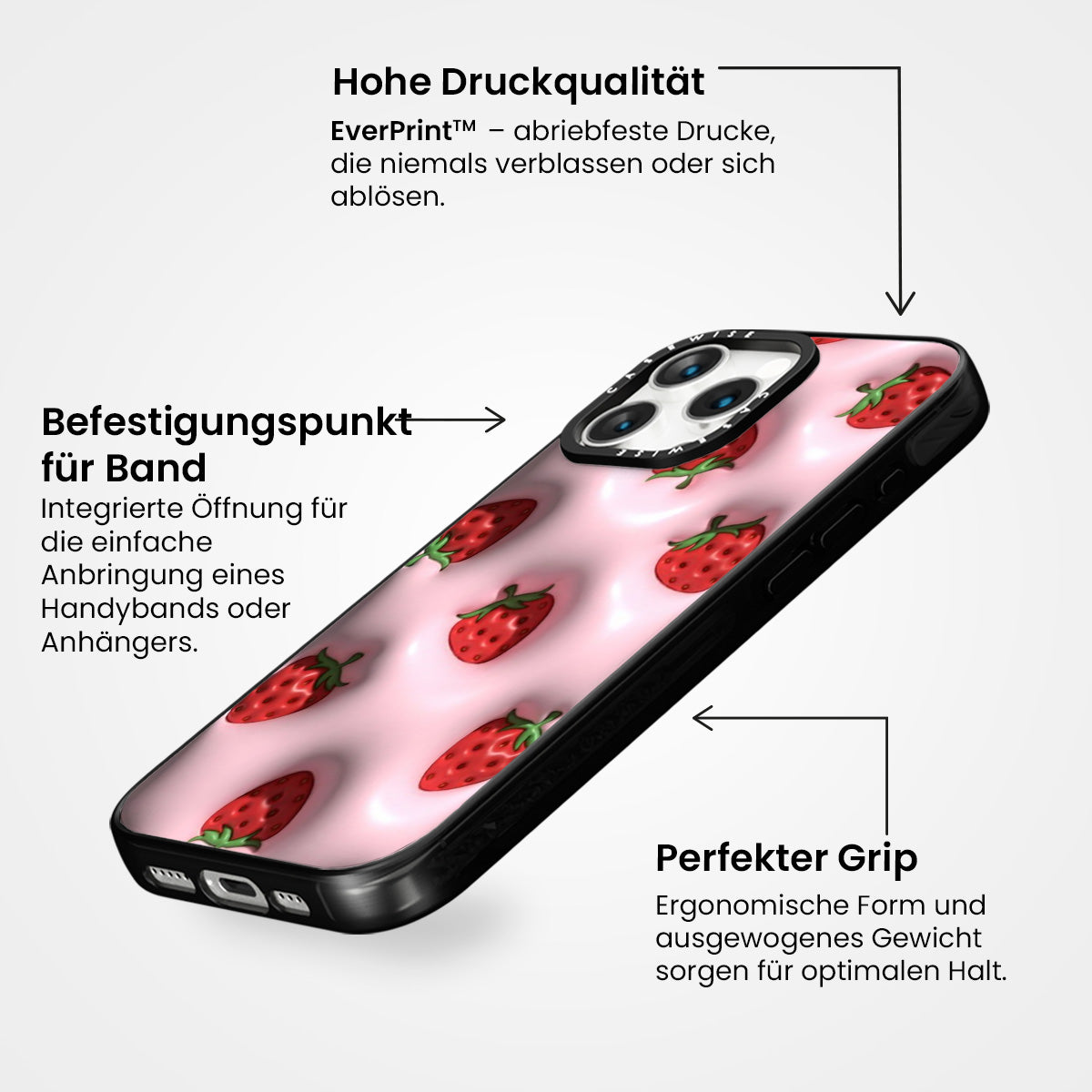 Frische Erdbeerfrau - Hülle