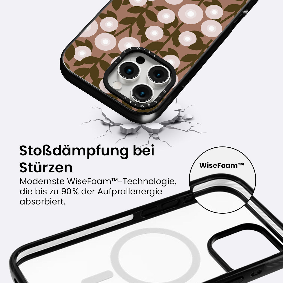 Retro -Blume - Hülle
