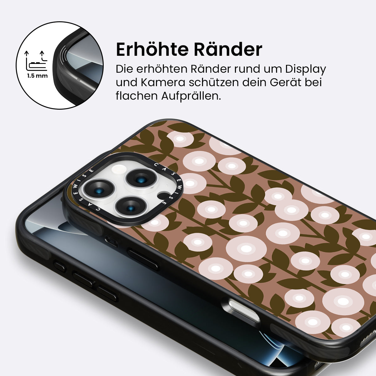Retro -Blume - Hülle