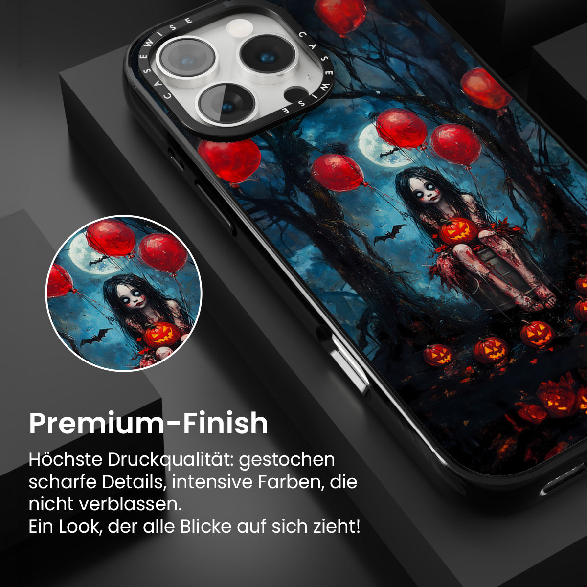 Ein heimgesuchter Kürbismädchen - Hülle