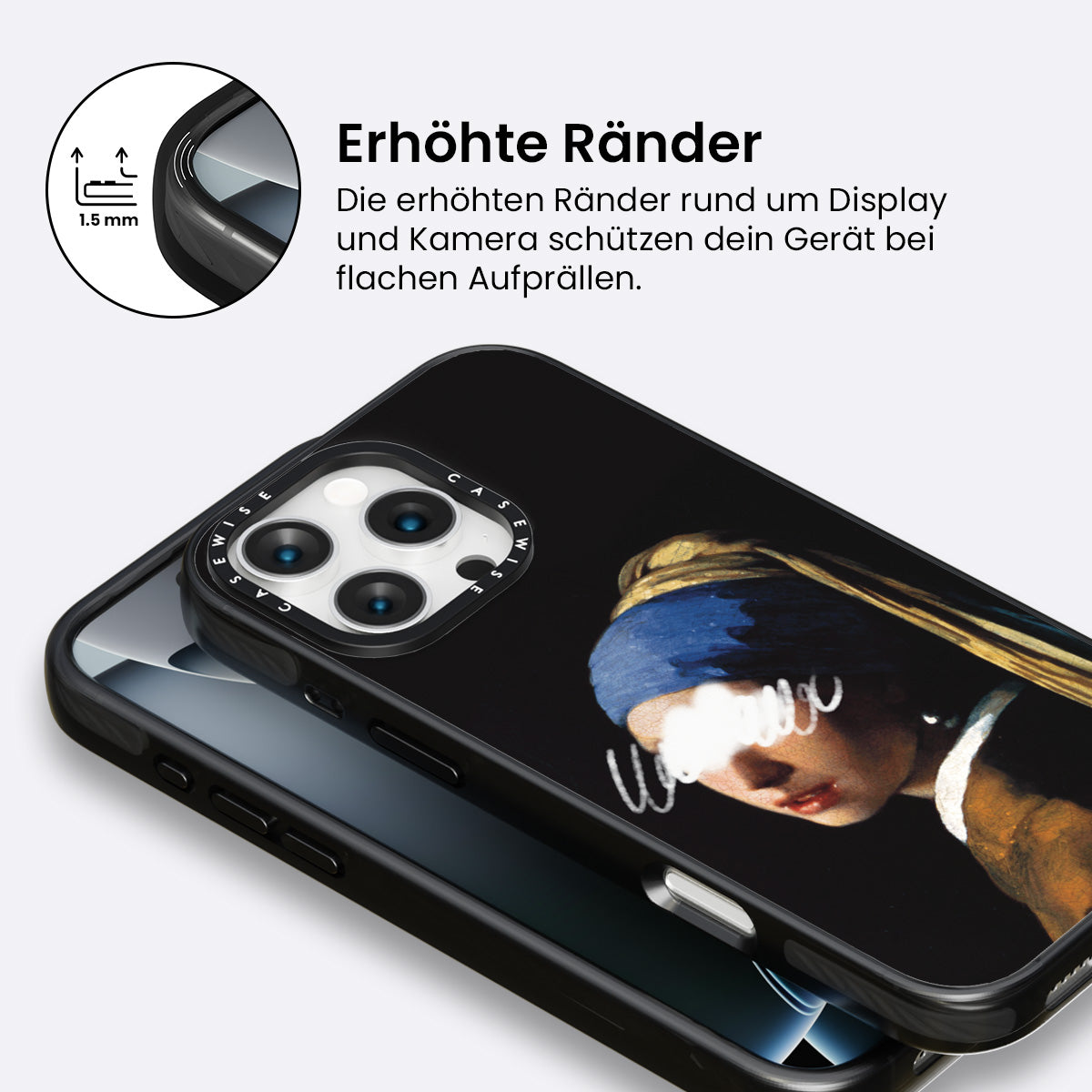 Mädchen mit Perlen - Hülle