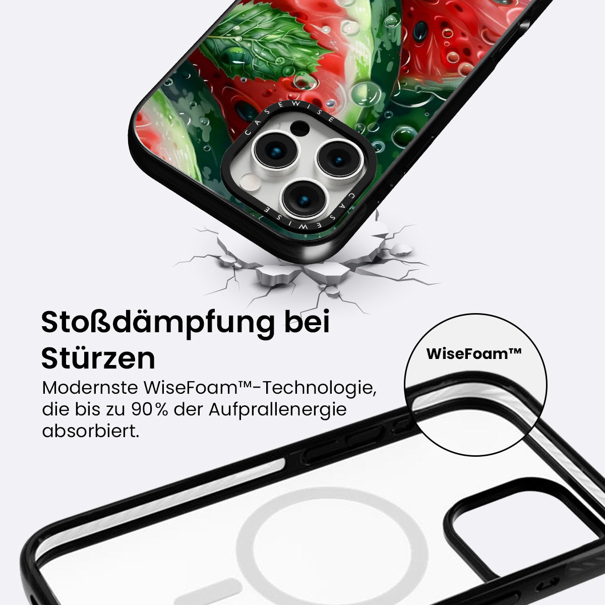 Grüne botanische Fluidität - Hülle