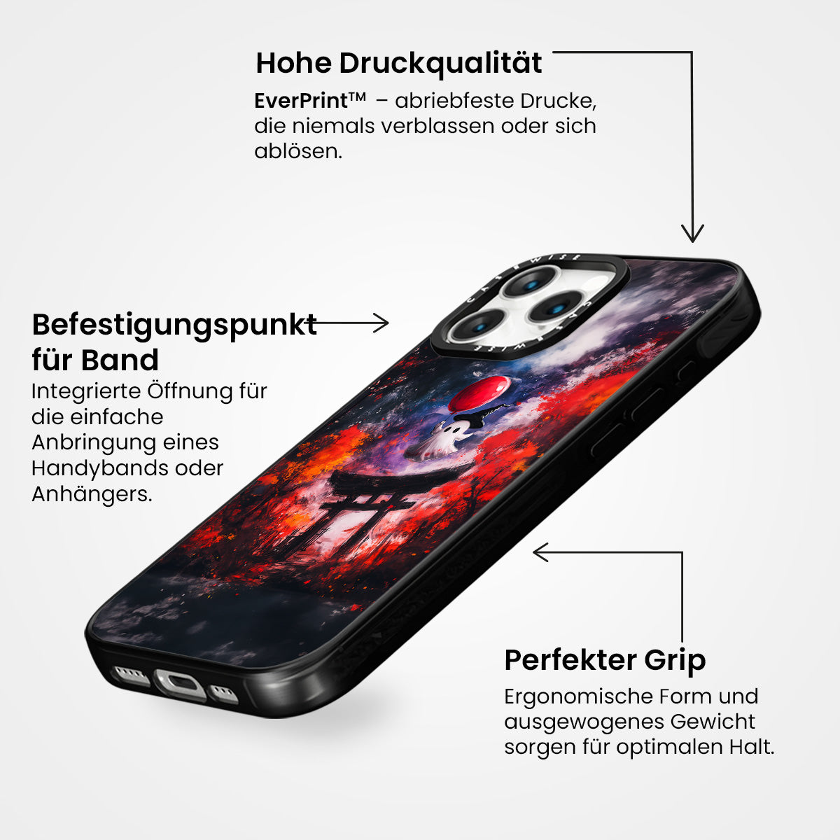 Schwebender Torii -Tor -Geist - Hülle