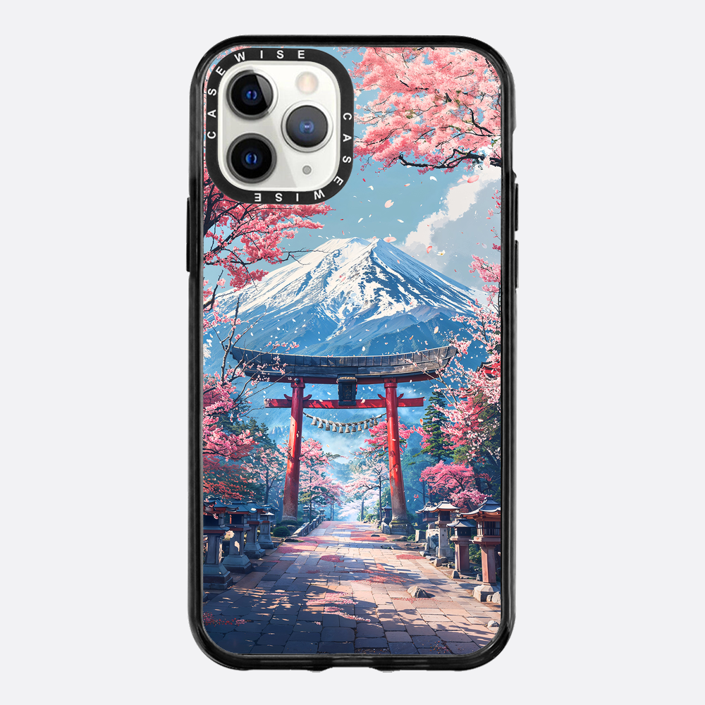 Heiliger Sakura -Pfad zu Fuji - Hülle