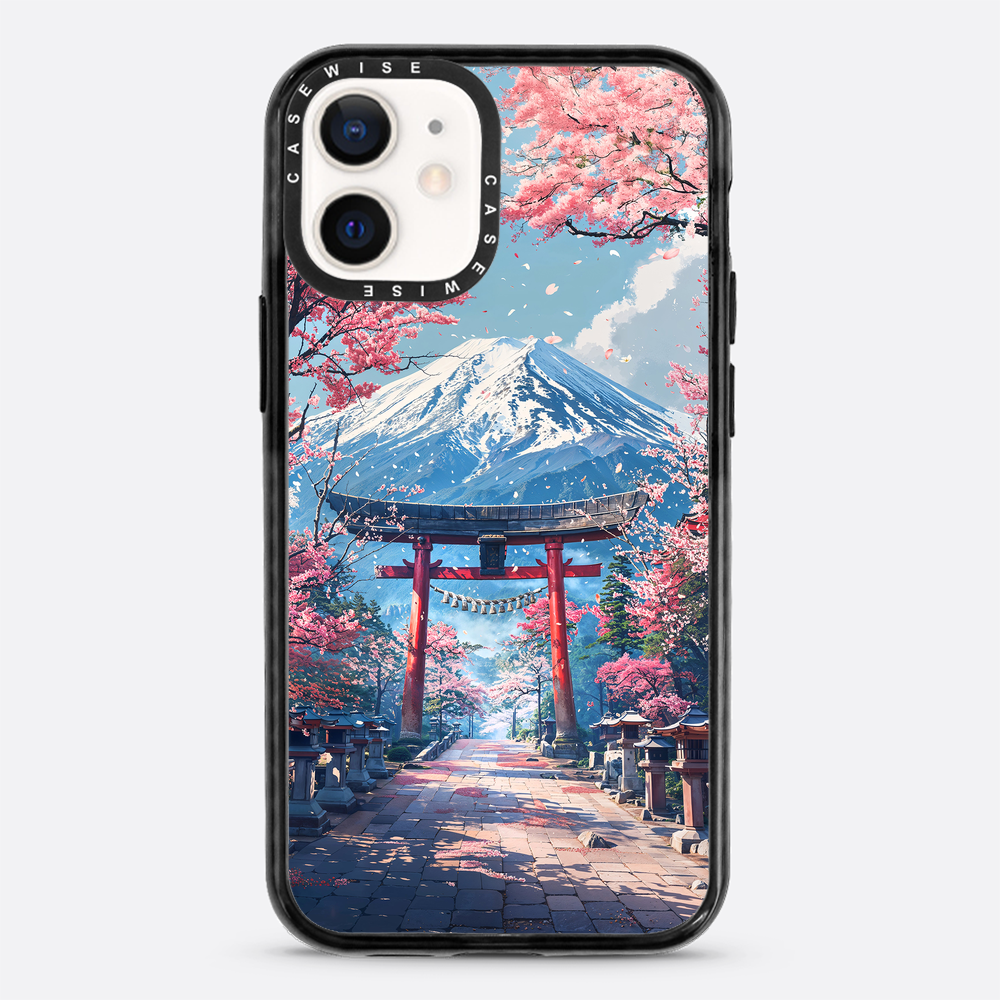 Heiliger Sakura -Pfad zu Fuji - Hülle