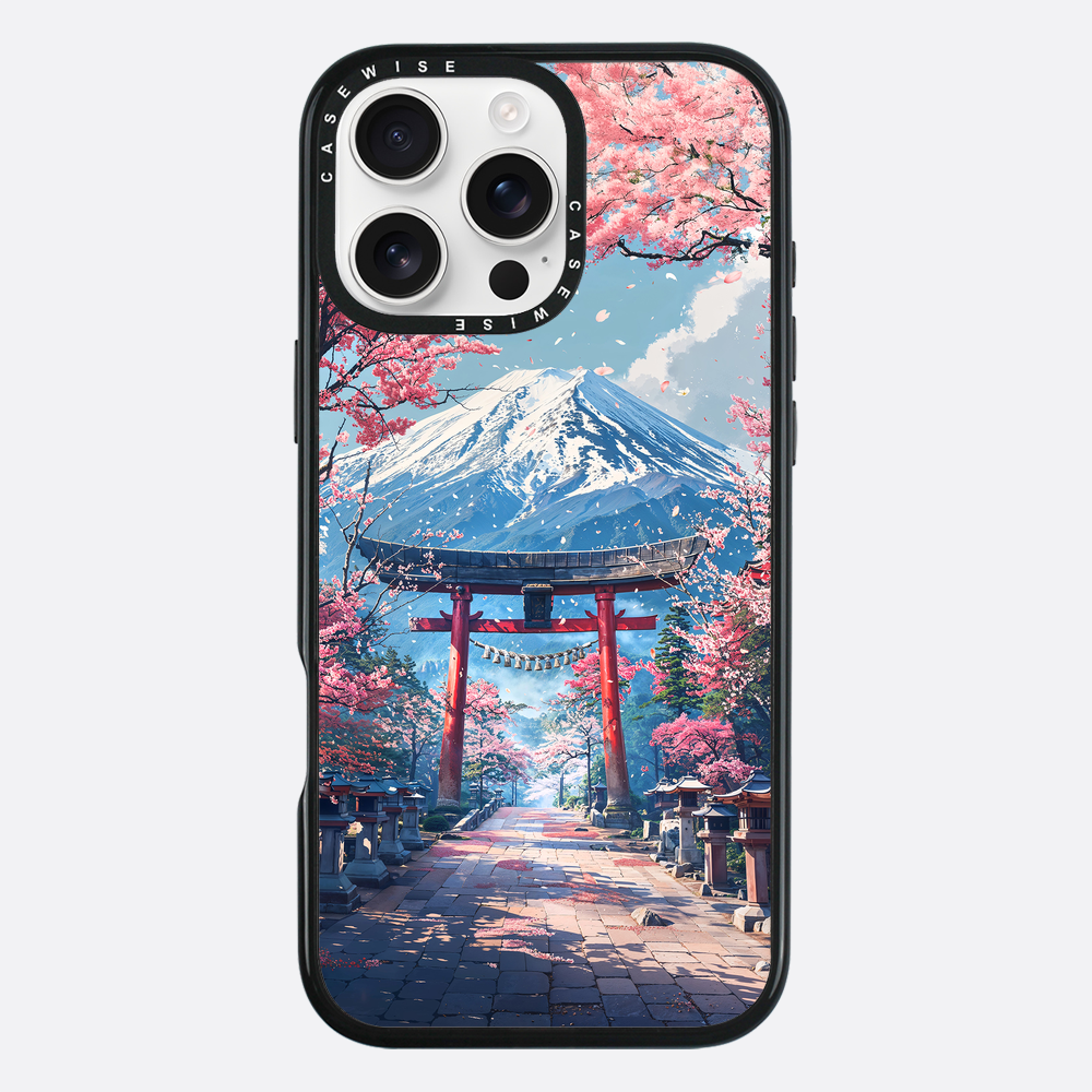 Heiliger Sakura -Pfad zu Fuji - Hülle
