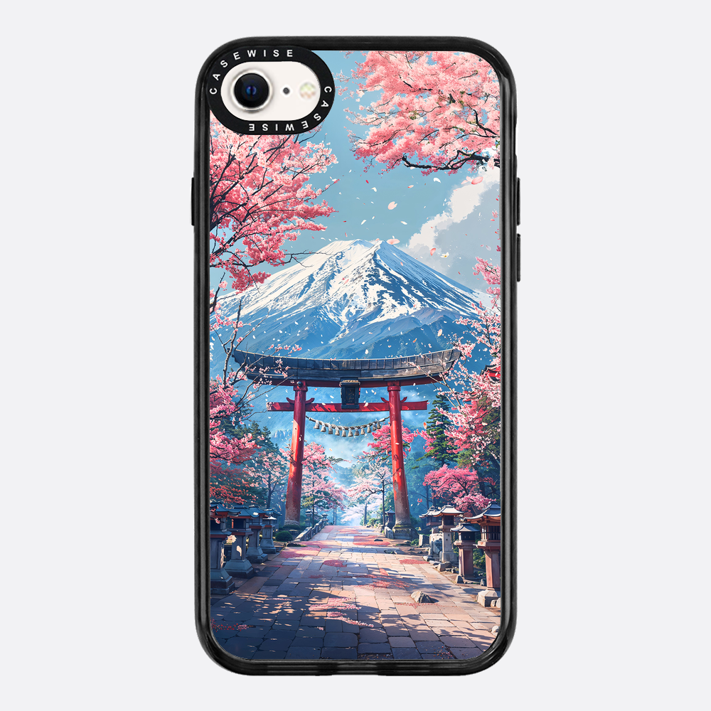 Heiliger Sakura -Pfad zu Fuji - Hülle