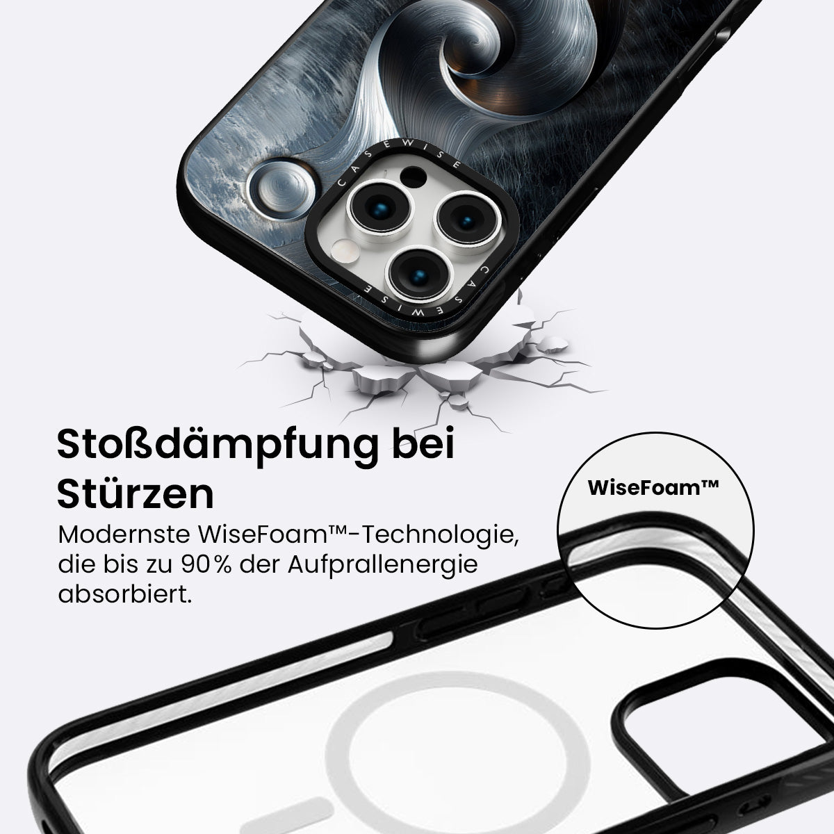 Gebürstete Brillanz - Hülle