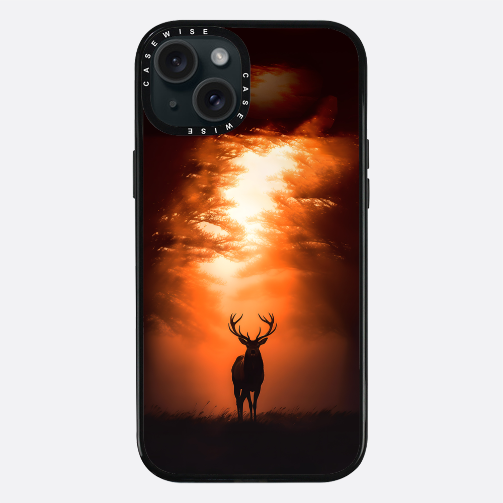 Lieber Hirsch Dark Forest Orange - Hülle