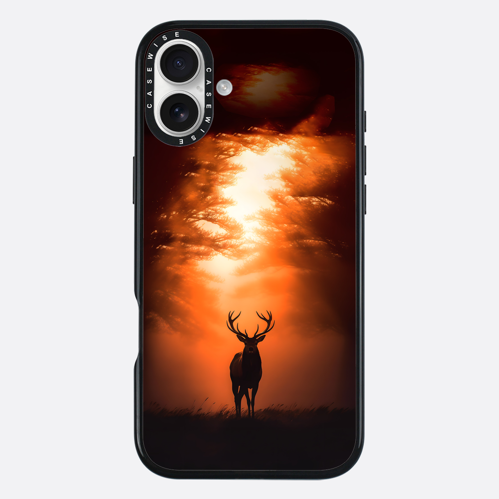 Lieber Hirsch Dark Forest Orange - Hülle