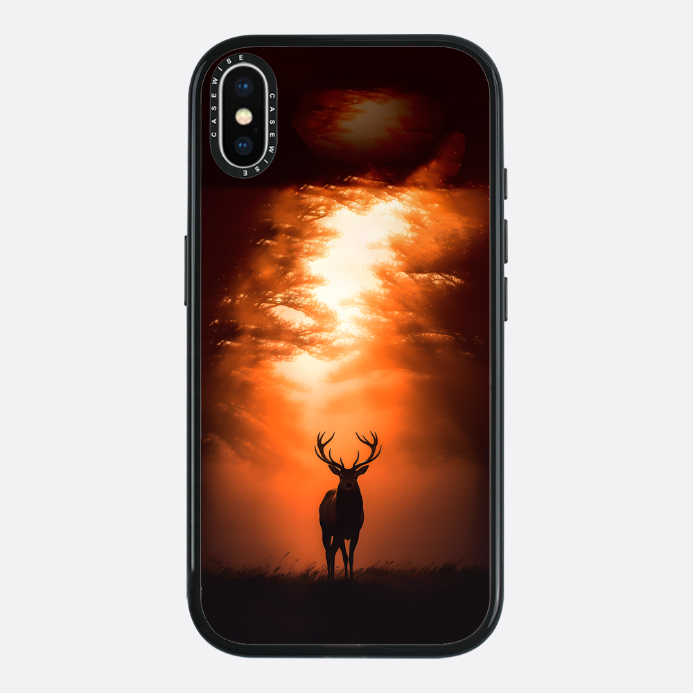 Lieber Hirsch Dark Forest Orange - Hülle