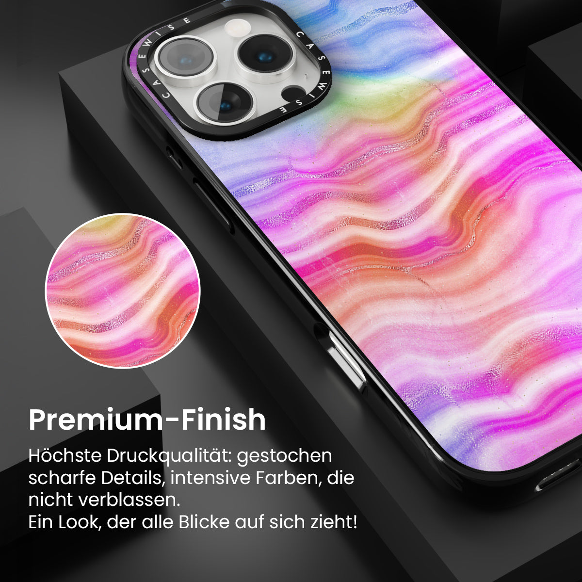 Neon -Achat -Textur 03 - Hülle