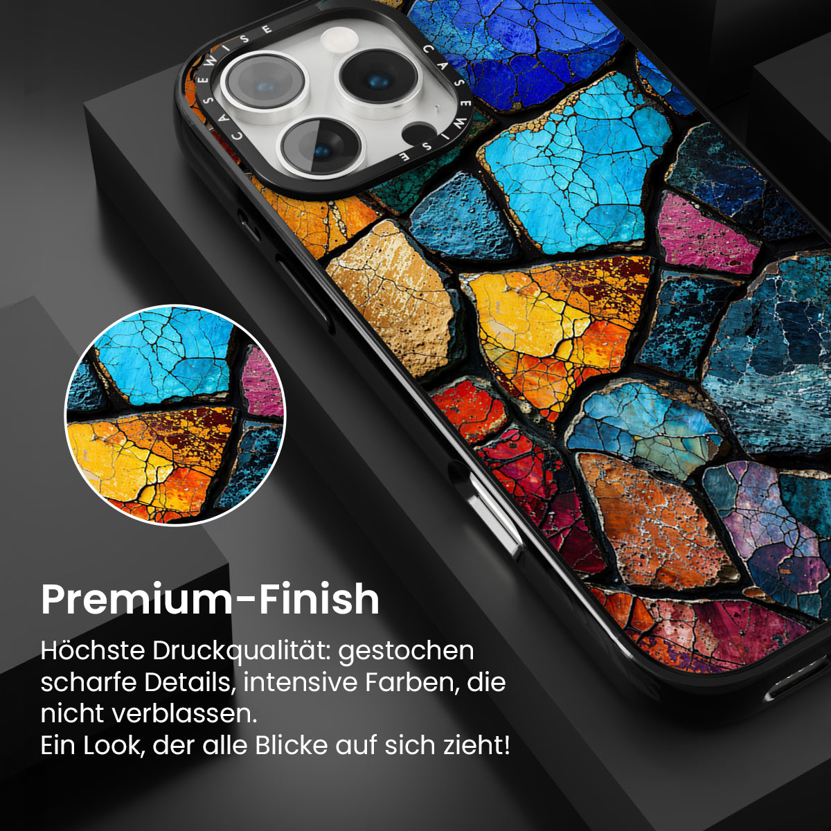 Chromatische Gesteine Mosaik - Hülle