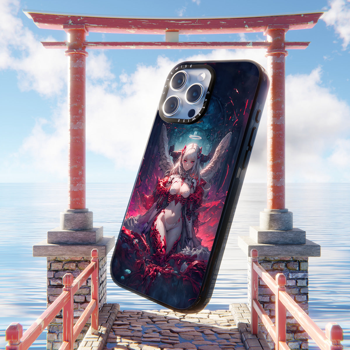 Sexy Anime Girl im Blut - Hülle