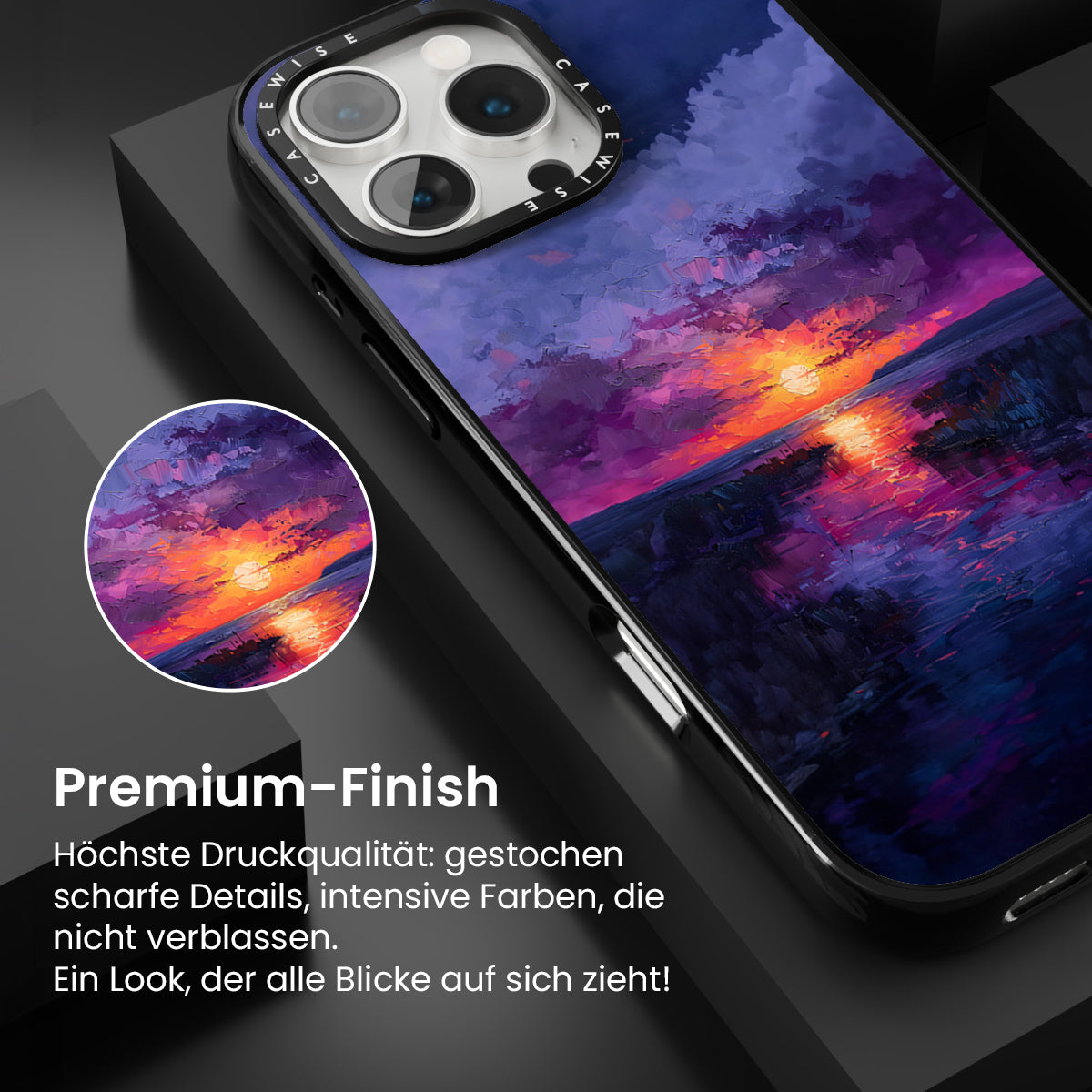 Mitternacht der Sonneneinnahme - Hülle