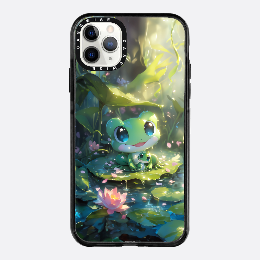 Süßer Froschfamilie Anime - Hülle