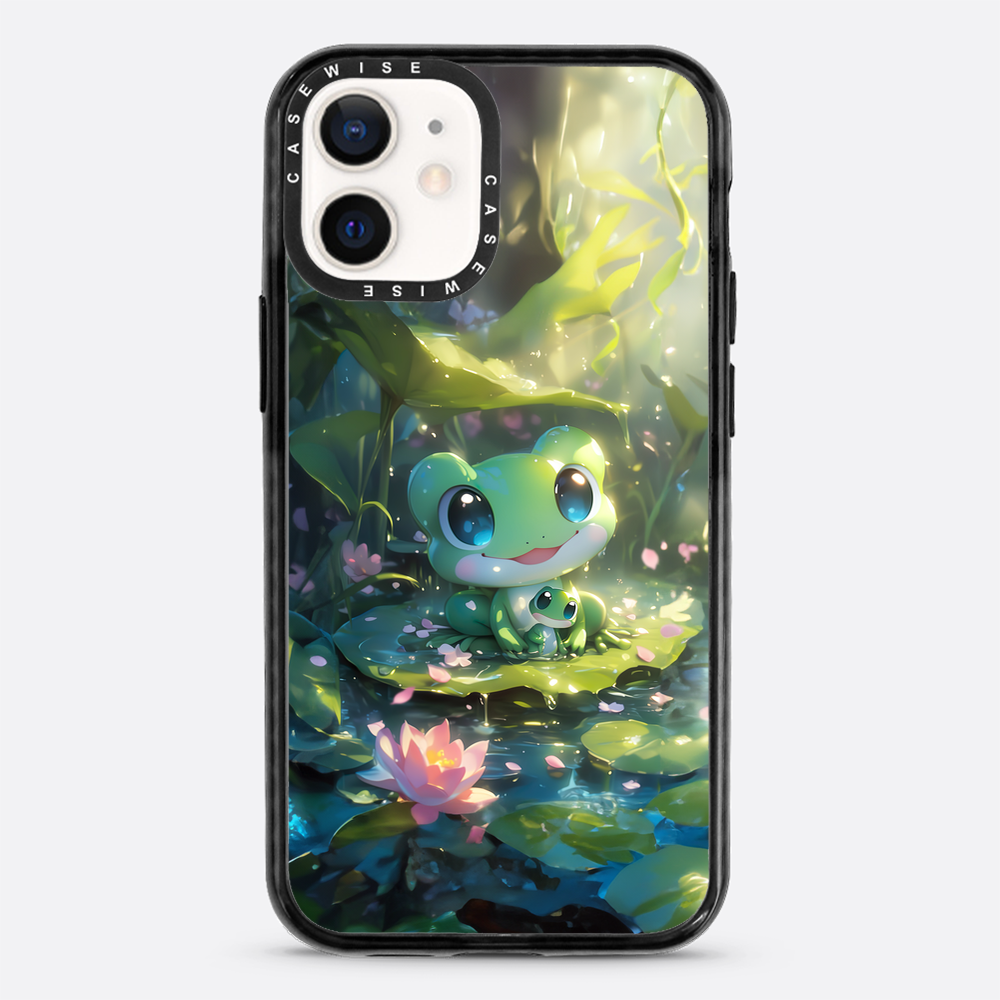 Süßer Froschfamilie Anime - Hülle