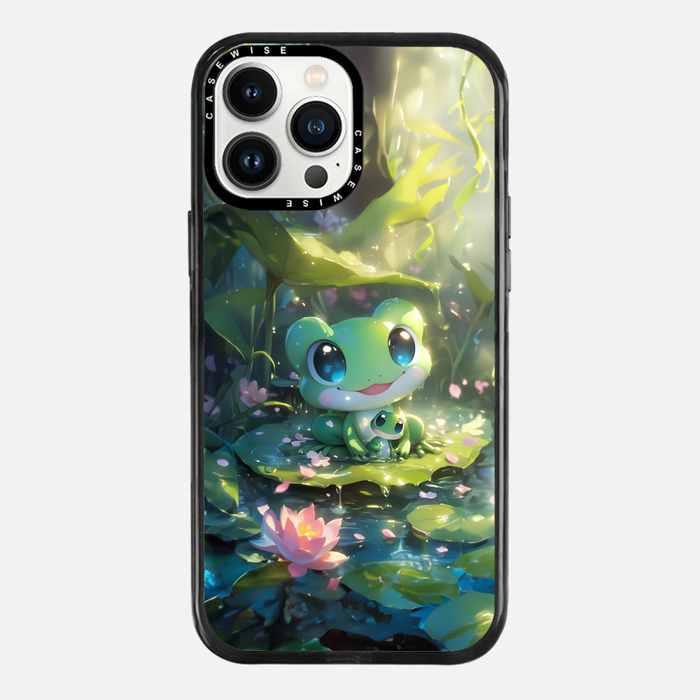 Süßer Froschfamilie Anime - Hülle