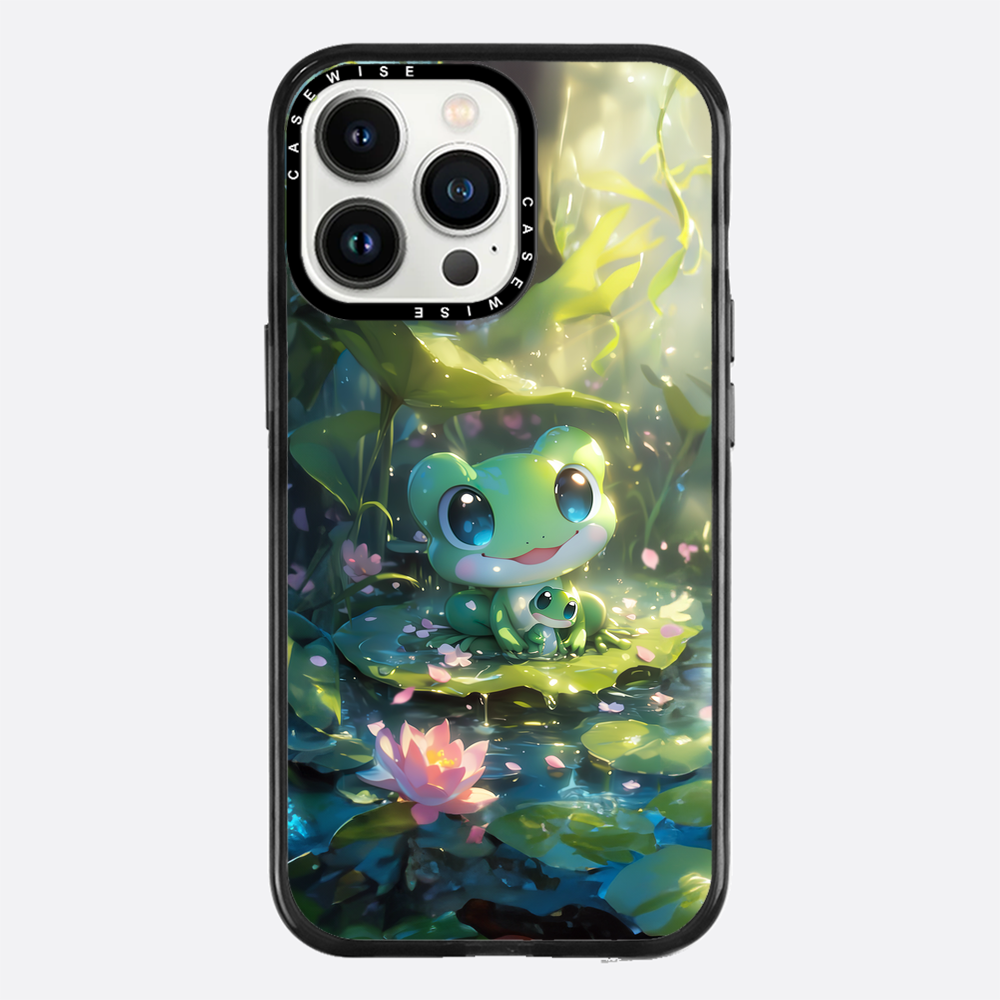 Süßer Froschfamilie Anime - Hülle