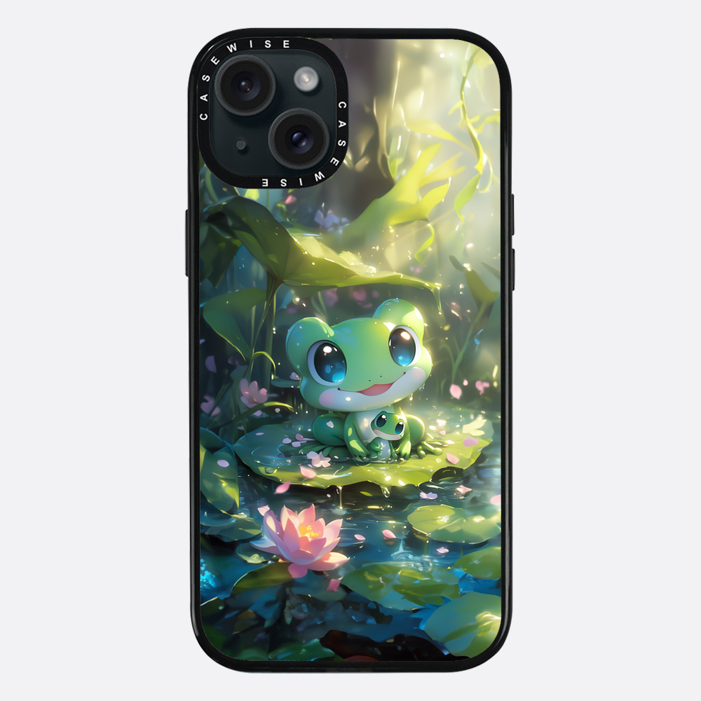 Süßer Froschfamilie Anime - Hülle