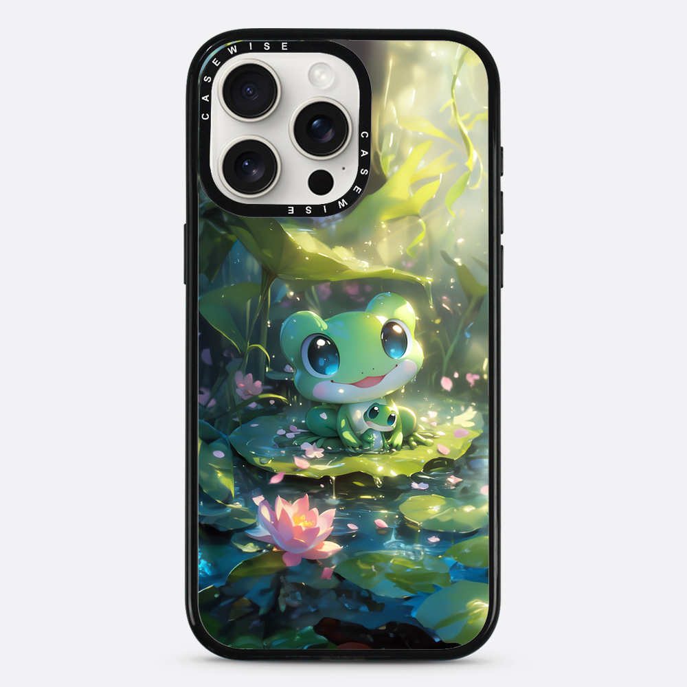 Süßer Froschfamilie Anime - Hülle