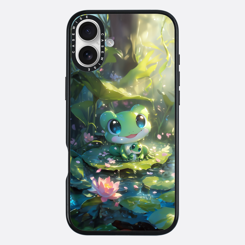 Süßer Froschfamilie Anime - Hülle
