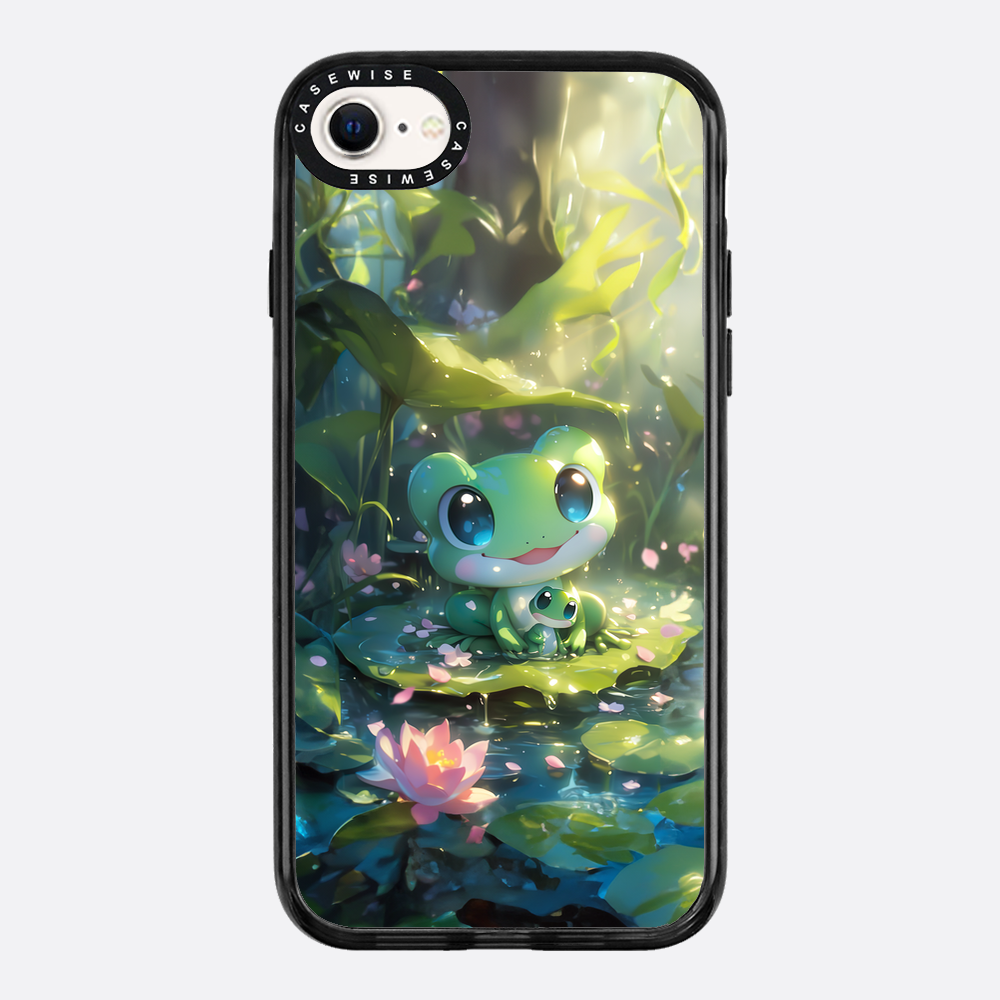 Süßer Froschfamilie Anime - Hülle
