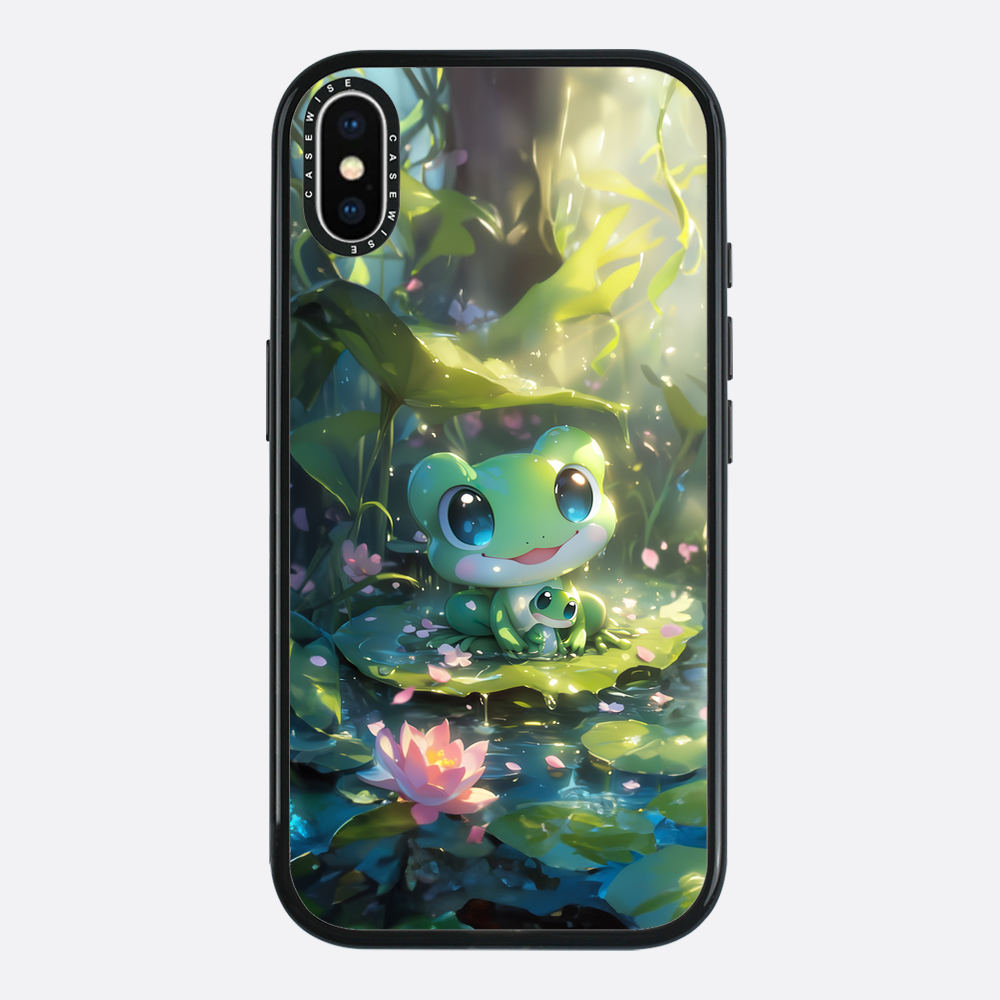 Süßer Froschfamilie Anime - Hülle