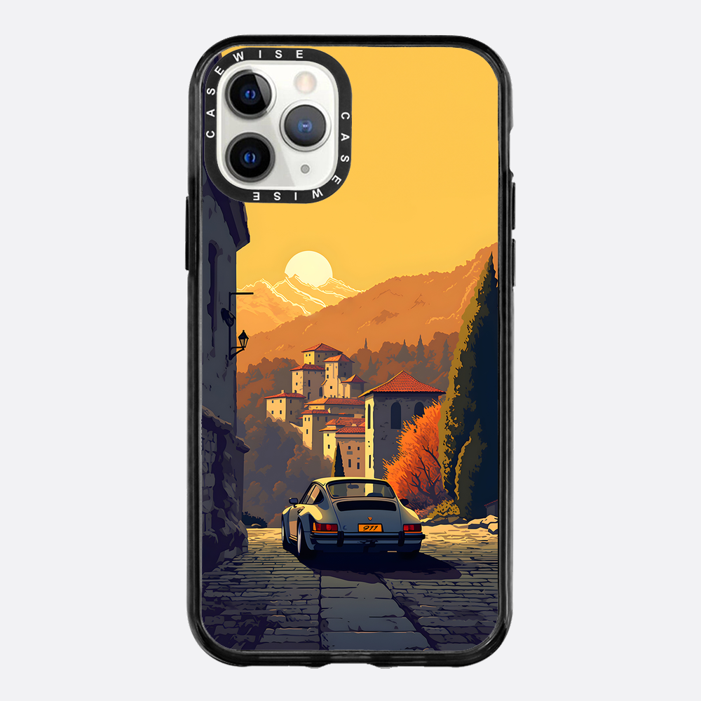 Porsche 911 Vintage Sunset - Hülle