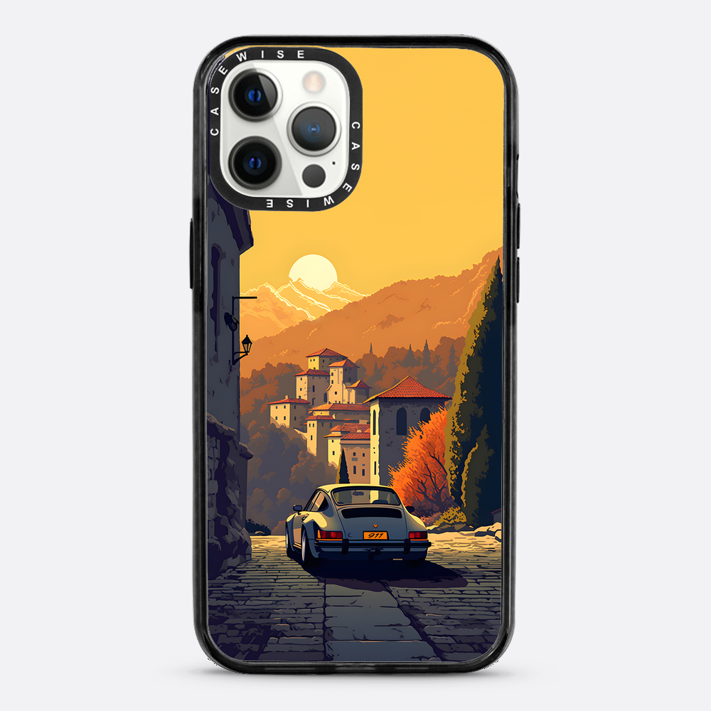 Porsche 911 Vintage Sunset - Hülle