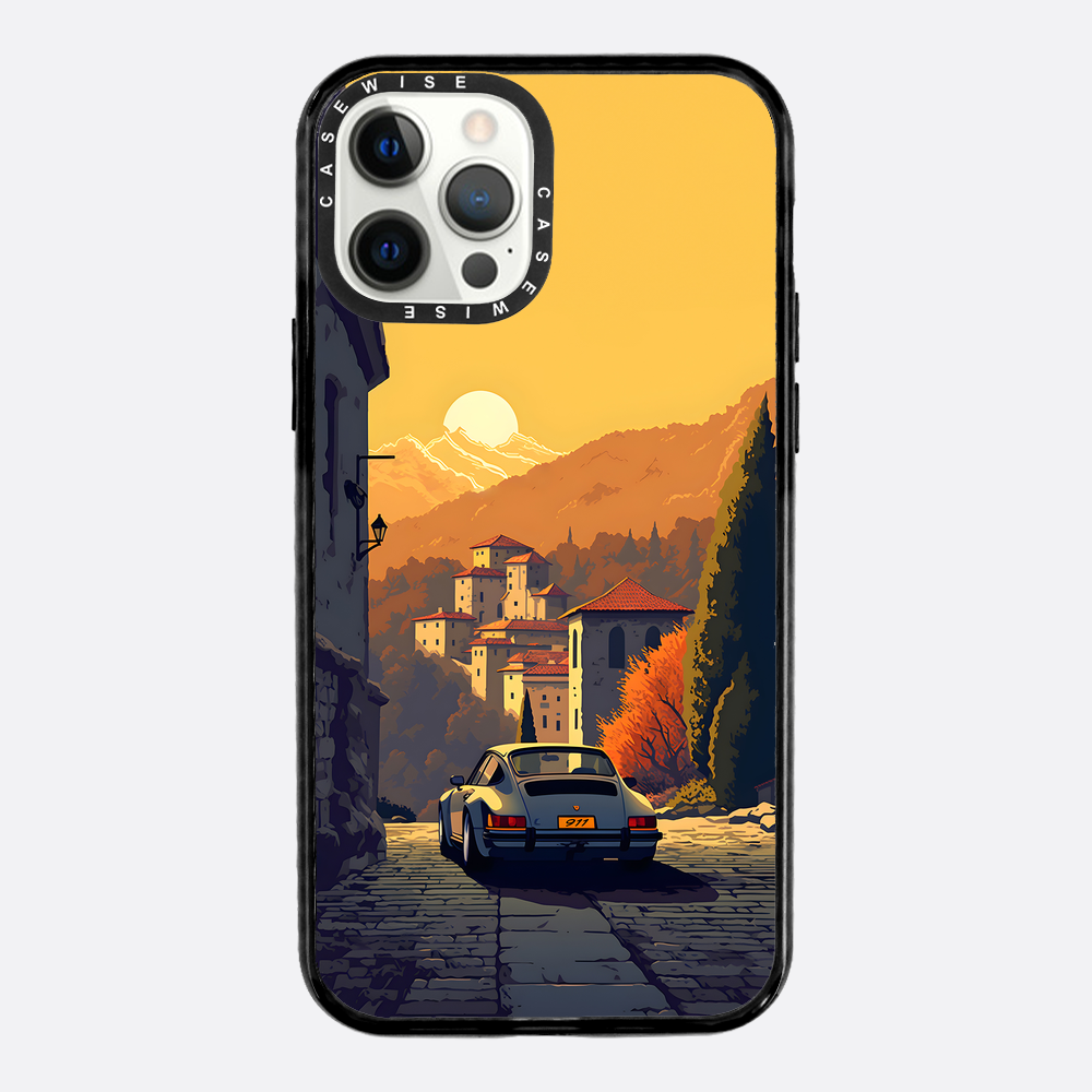 Porsche 911 Vintage Sunset - Hülle
