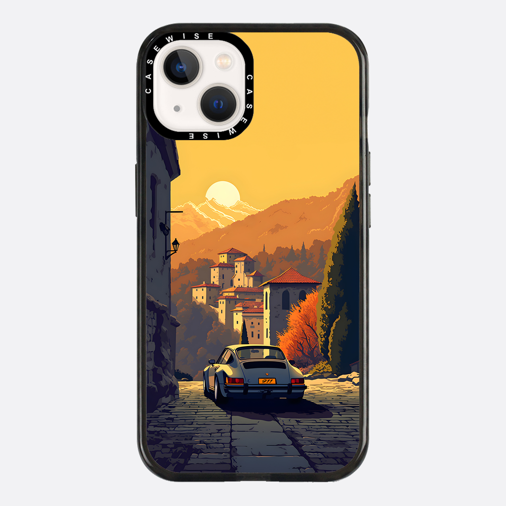 Porsche 911 Vintage Sunset - Hülle